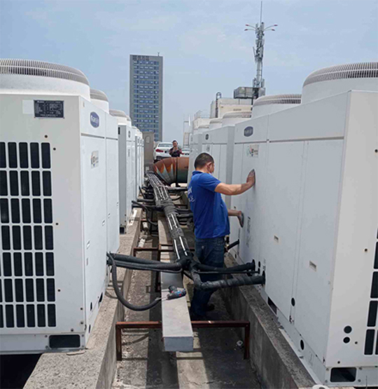 札达中央空调制热和不制冷系统维修方法